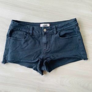 PINK Victoria’s Secret Jean Shorts Cutoffs dark wash denim NWOT size 4